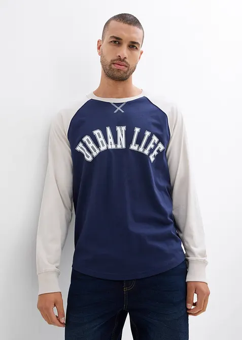 Longsleeve van biologisch katoen, bonprix