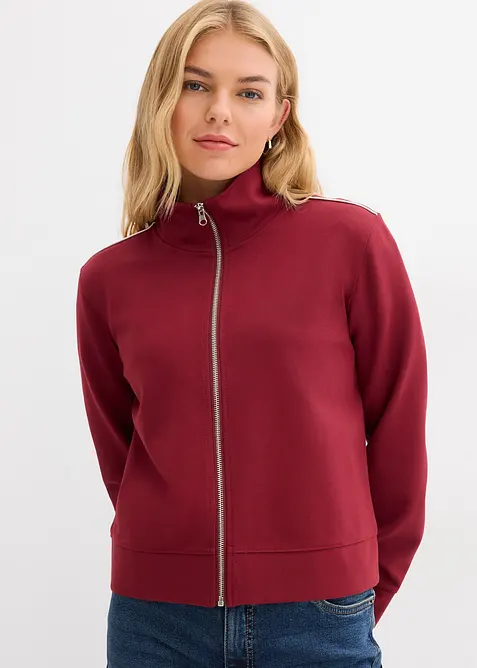 Sweatvest van comfortabel Punto di Roma, bonprix