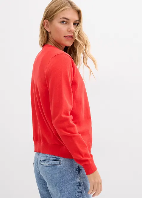 Fijngebreid vest, bonprix