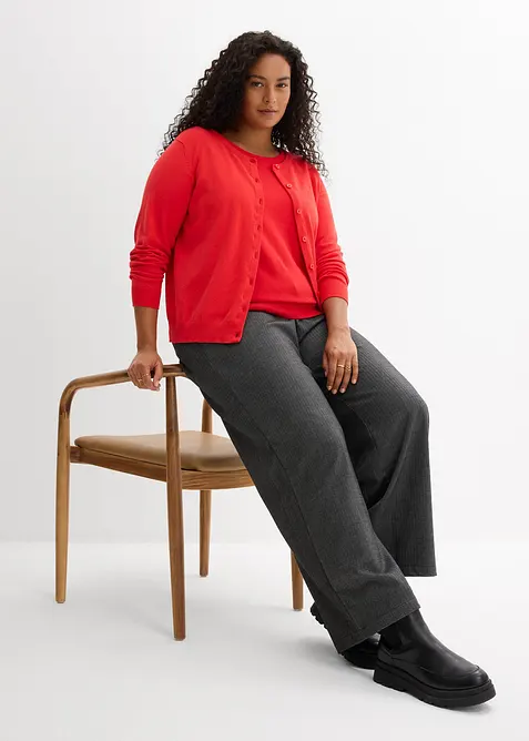 Fijngebreid vest, bonprix