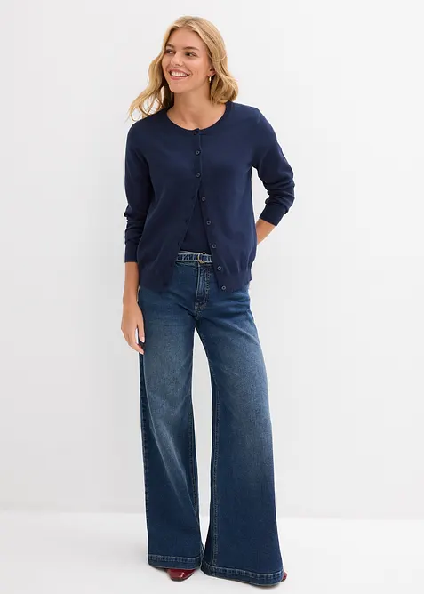 Fijngebreid vest, bonprix