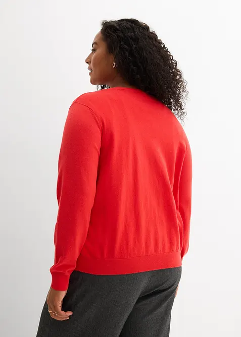 Fijngebreid vest, bonprix