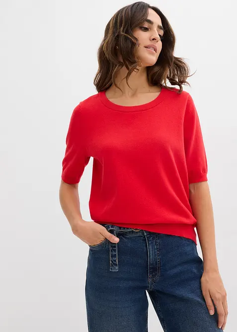 Fijngebreide trui, bonprix