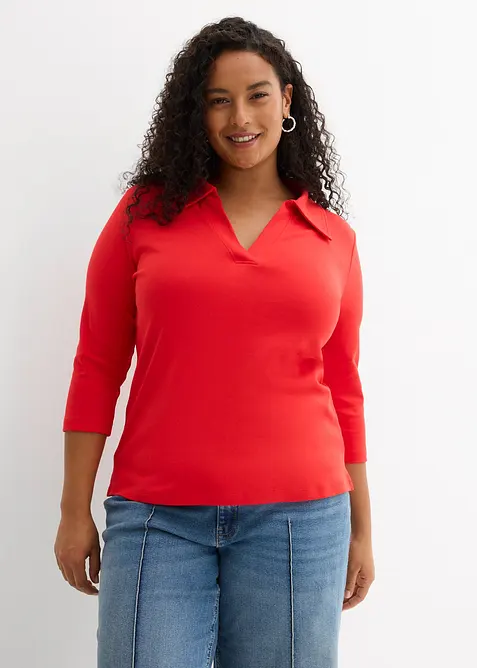 Poloshirt van biologisch katoen, bonprix