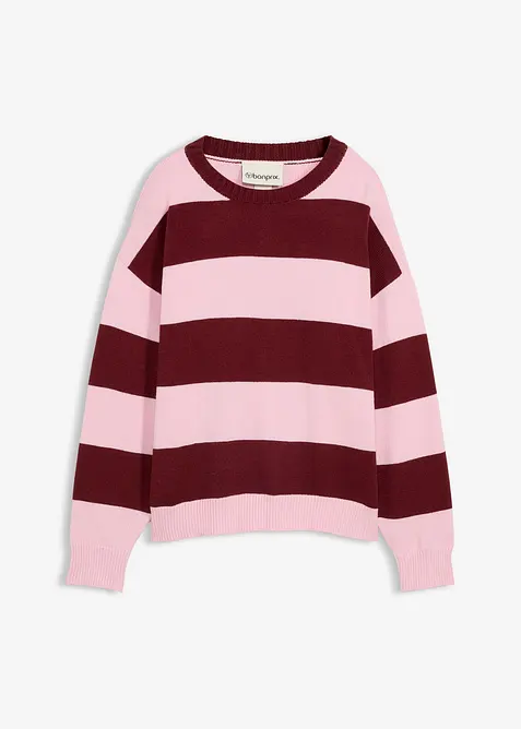 Oversized trui in een zachte viscosemix, bonprix