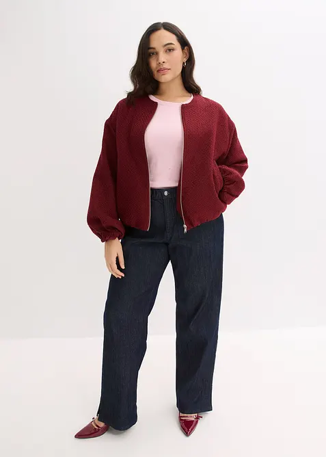 Boucl&eacute; bomber, bonprix