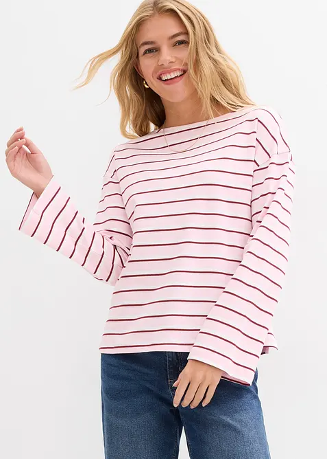 Longsleeve van biologisch katoen, bonprix