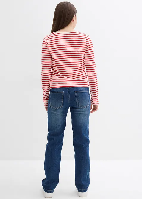 Straight jeans mid waist, bonprix