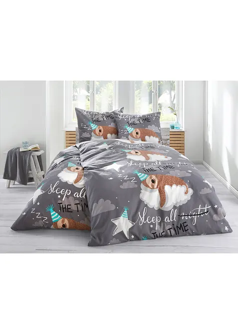 Linon dekbedovertrek, bonprix