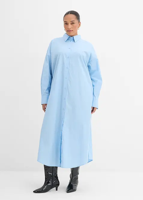 Overhemdjurk van puur katoen, bonprix