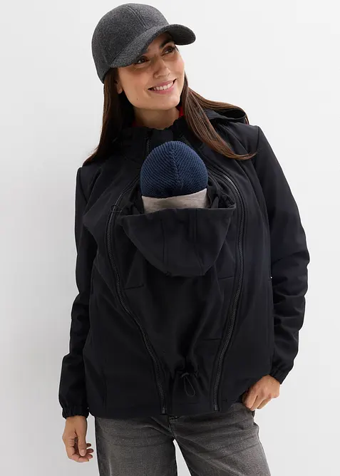 4-in-1 softshell jas met baby-inzet, bonprix