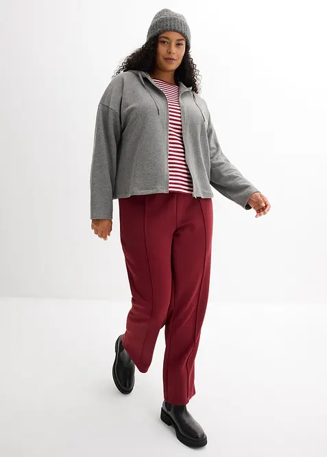 Sweatvest van biologisch katoen, bonprix