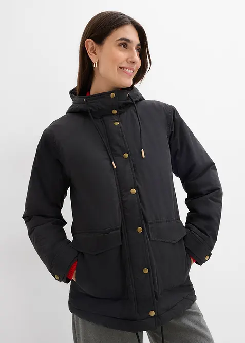 Warm gewatteerde parka, bonprix