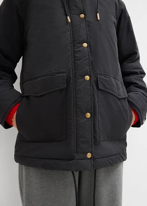 Warm gewatteerde parka, bonprix