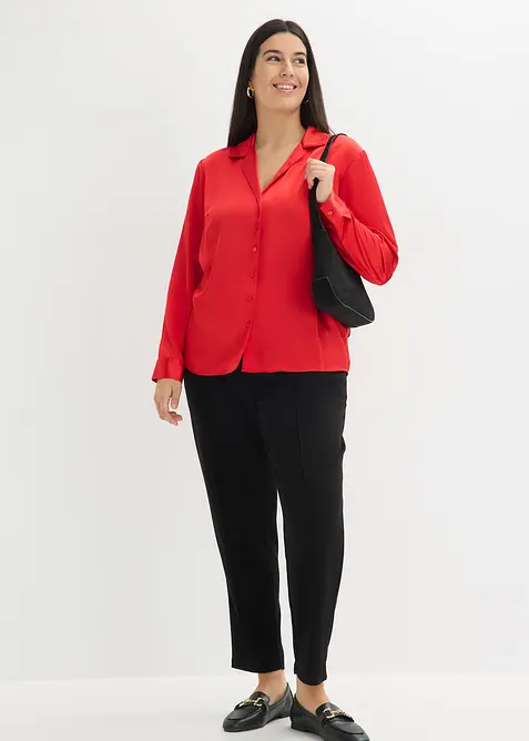 Blouse van prachtig satijn, bonprix