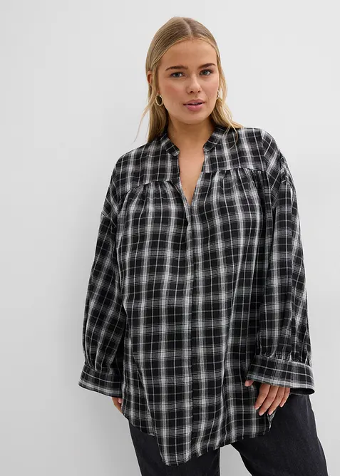 Lange, oversized blouse, bonprix
