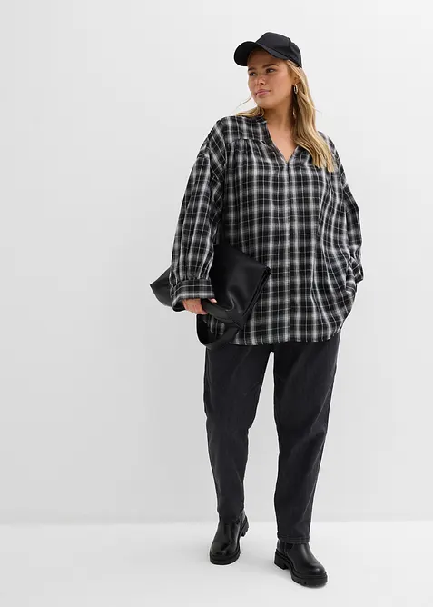 Lange, oversized blouse, bonprix