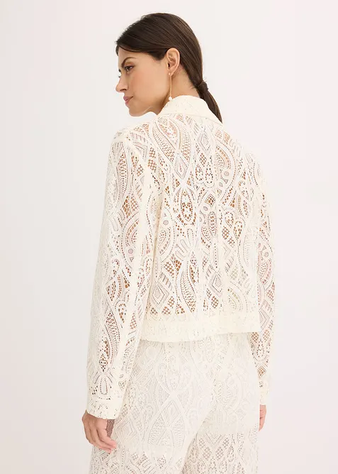 Blazer van kant, bonprix