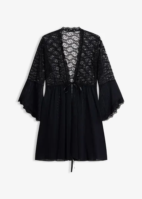 Kimono en string (2-dlg. set), bonprix