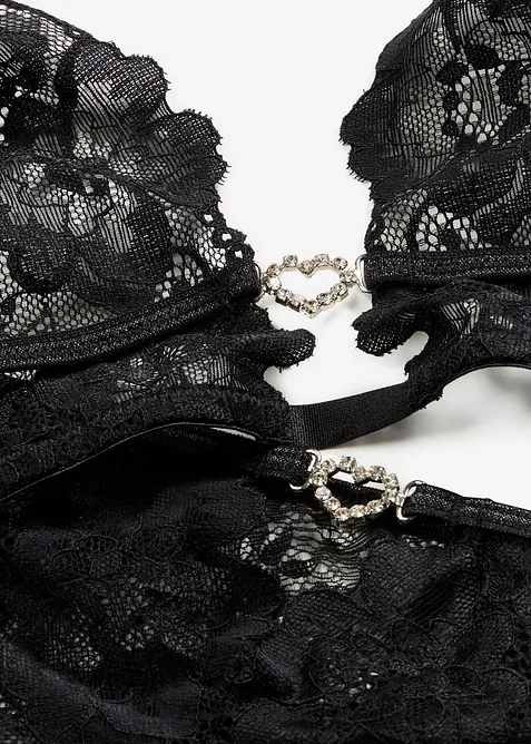 Bralette en string ouvert (2-dlg. set), bonprix