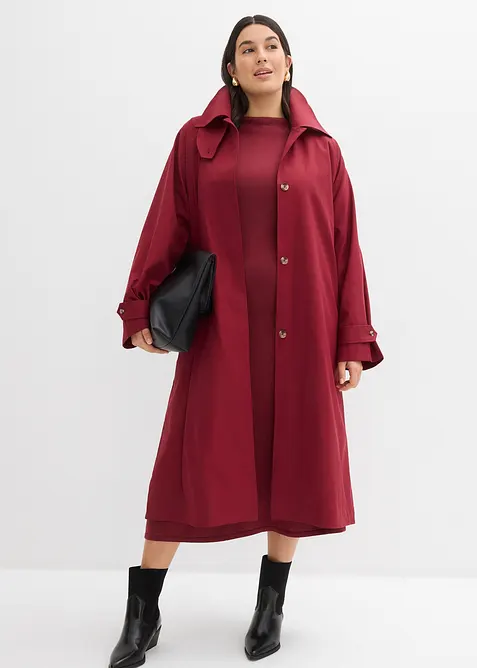 Fijngebreide maxi jurk met kasjmier, bonprix