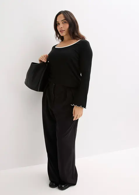 Geribd longsleeve, bonprix