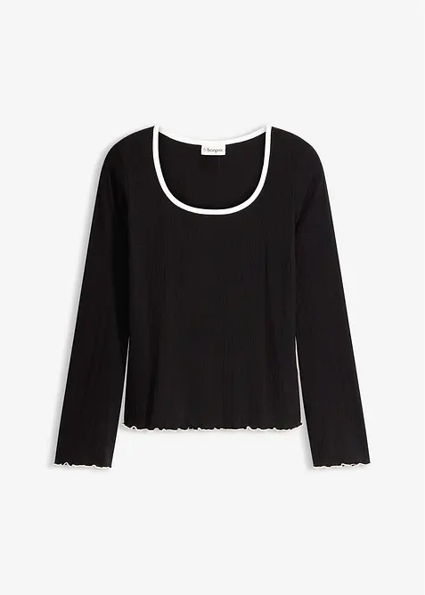 Geribd longsleeve, bonprix