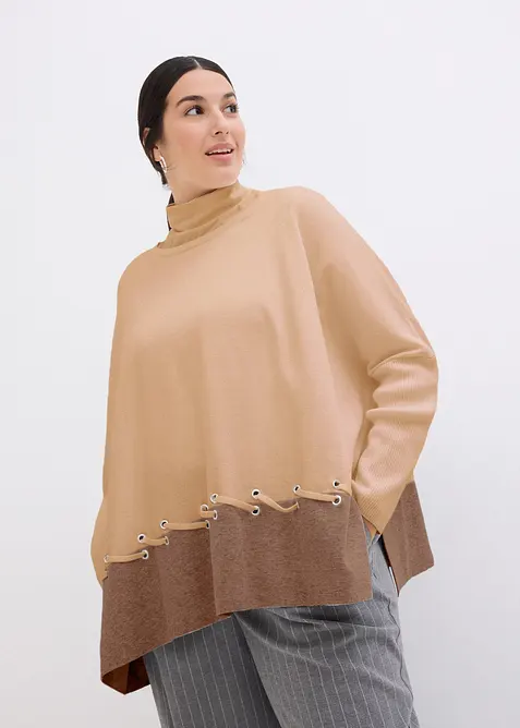 Poncho trui, bonprix