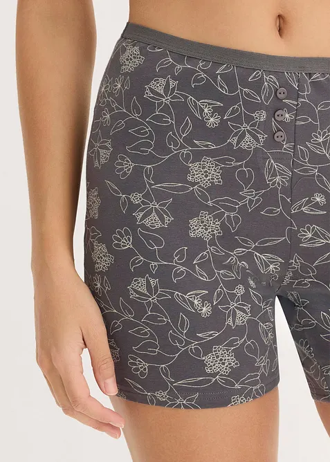 Lange damesboxer (set van 4), bonprix