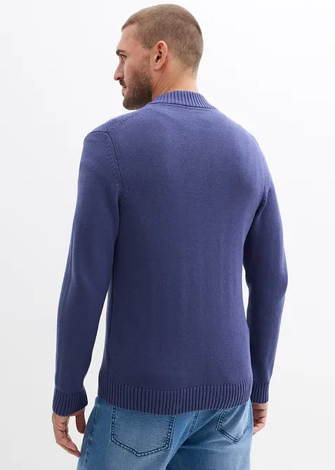 Fijn gebreid vest van puur katoen, bonprix