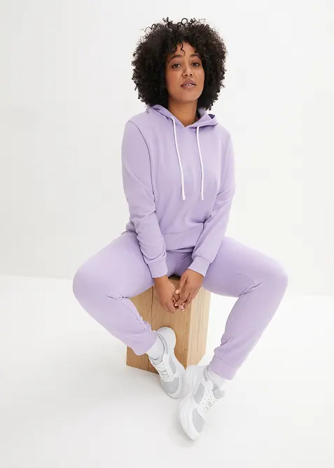 Joggingpak in een katoenmix (2-dlg. set), bonprix