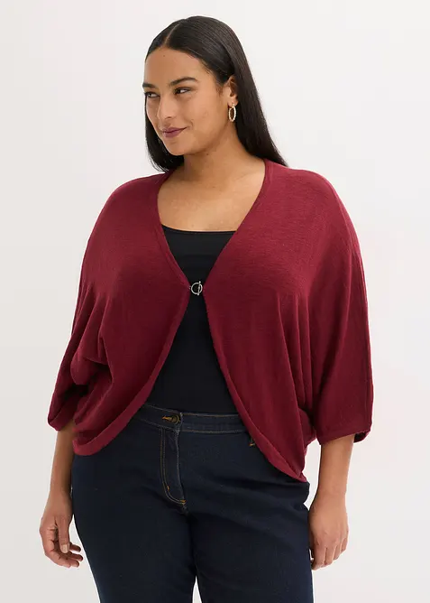 Fijn gebreid vest van puur katoen, bonprix