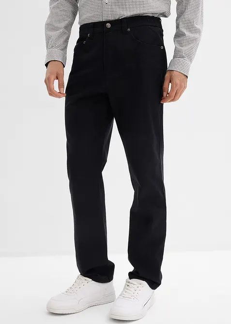 Classic fit stretchbroek met comfortabele tailleband, straight, bonprix