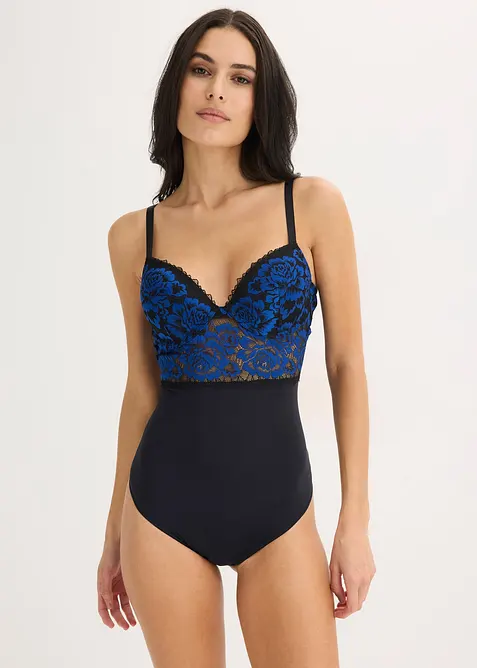 Stringbody van kant, bonprix