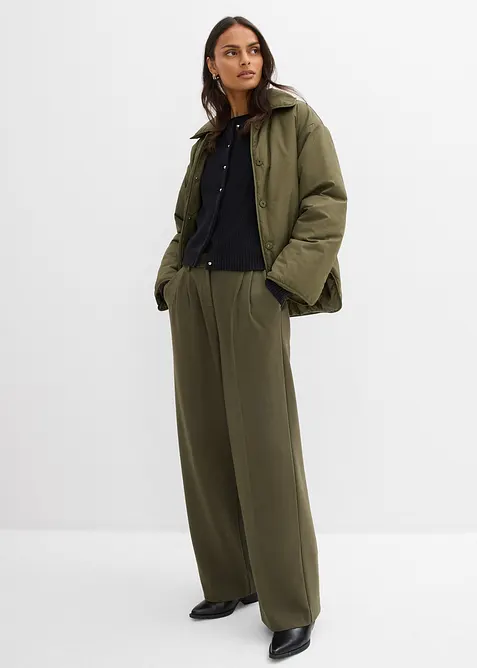 Vest van wolmix met decoratieve knopen, bonprix