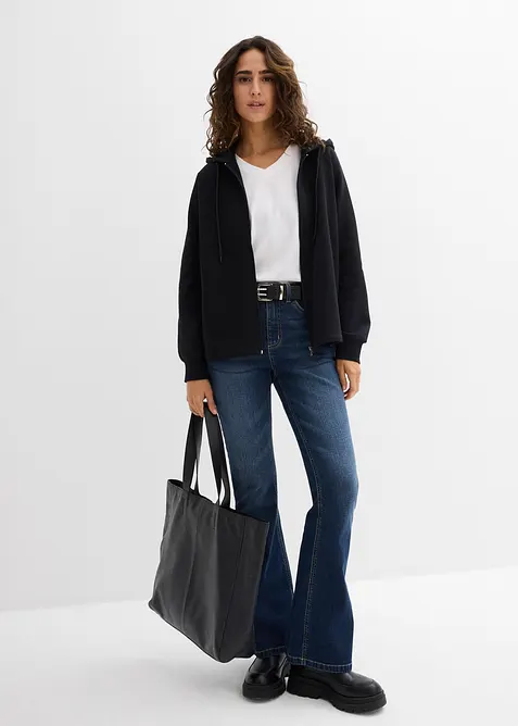 Sweatvest van puur biologisch katoen, bonprix