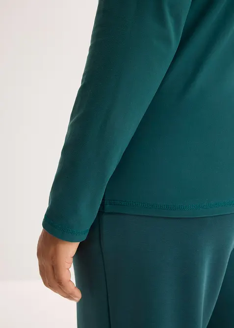 Outdoor jas met halve ritssluiting, sneldrogend, bonprix