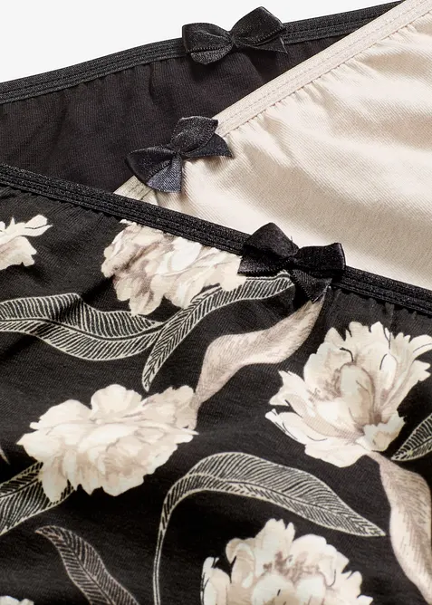 Maxislip met comfortabel katoen (4 stuks), bonprix