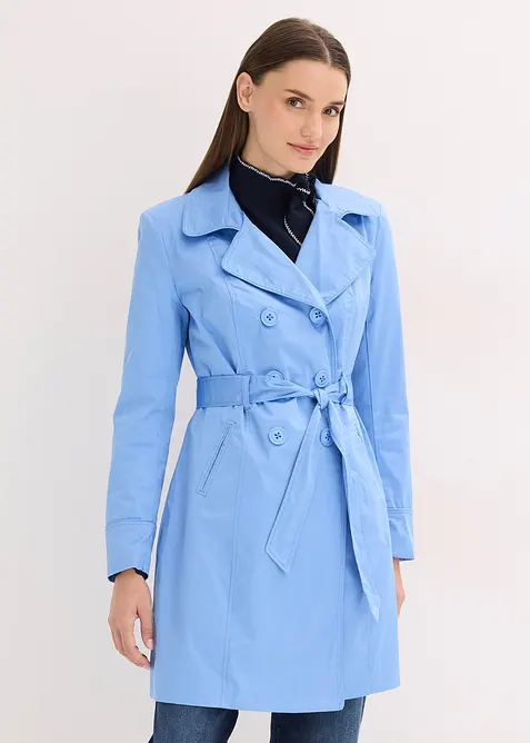 Trenchcoat van katoen, bonprix