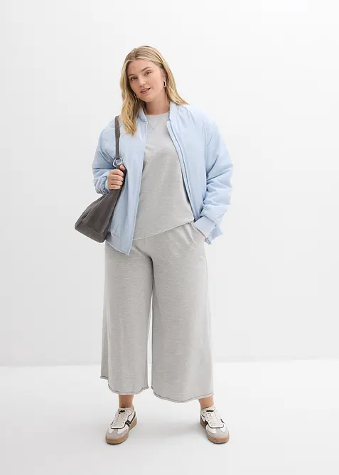 Lang sweatshirt van katoen, bonprix