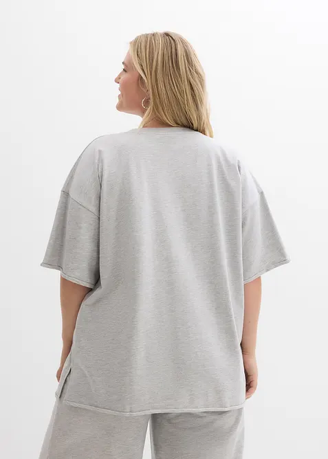 Lang sweatshirt van katoen, bonprix