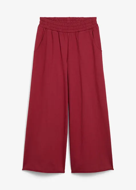 Sweatpants van biologisch katoen, 7/8 lengte, bonprix