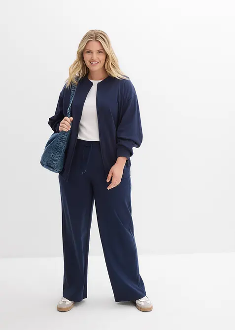 Sweatvest van puur biologisch katoen, bonprix