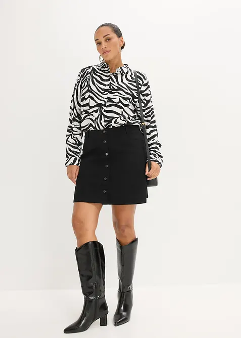 Blouse van soepele viscose, bonprix