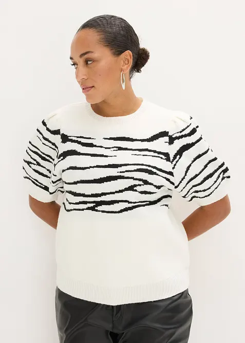 Trui met pofmouwen, bonprix