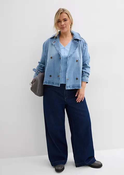 2-in-1 shirt van puur katoen, bonprix