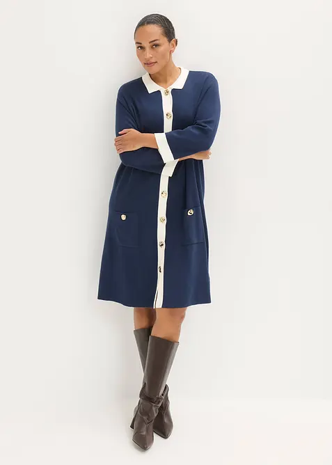 Gebreide jurk, bonprix