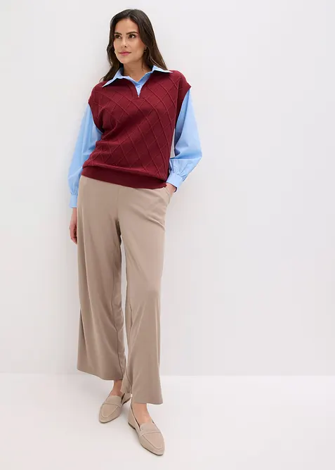 Trui met blouse-inzet, bonprix