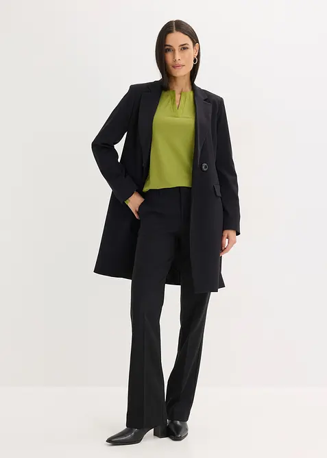 Longsleeve met splitten, bonprix