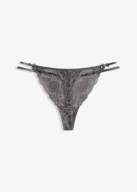 Tanga string van sierlijk kant, bonprix